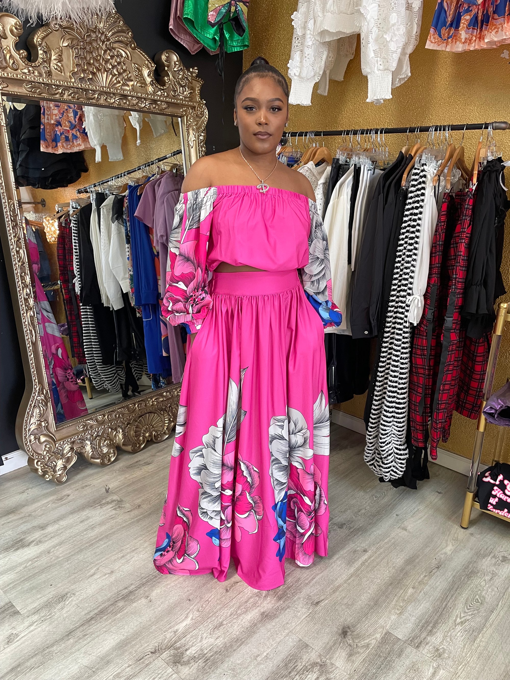 Flower Bomb Maxi Set | U Gotta Have It Boutique Flower Bomb Maxi Set | U Gotta Have It Boutique