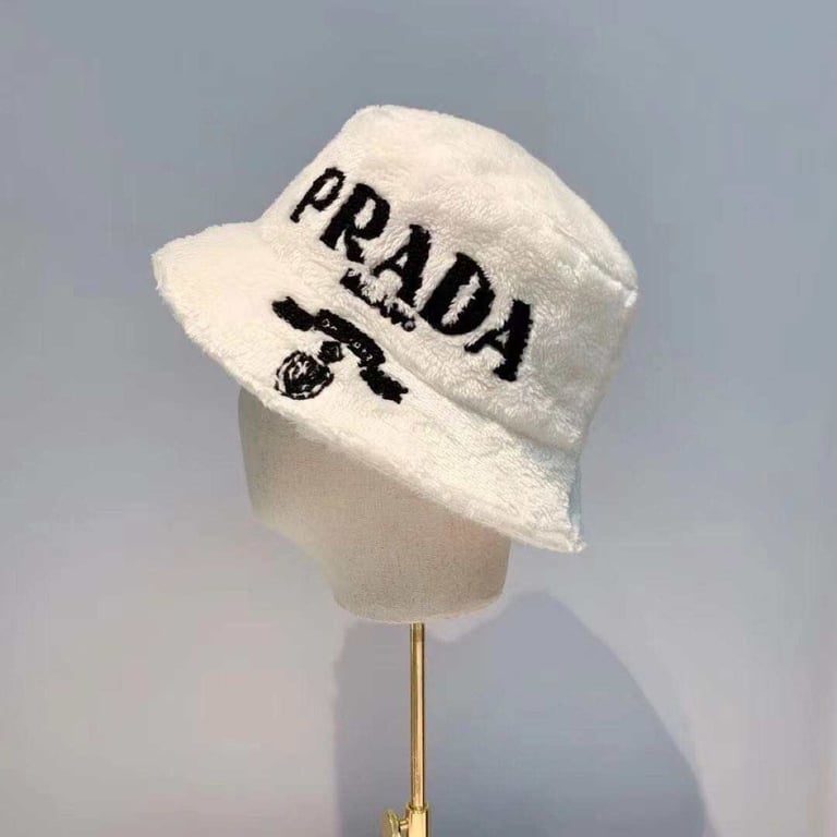 FUZZY PRADA HAT Image 2