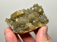 Image 9 of Yellow Barite On Fluorite Specimen | Jiangxi China #2769