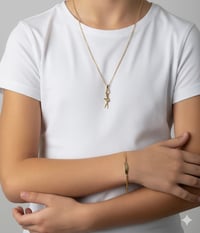 Image 2 of Kids Necklace/Bracelet Sets for kids (Gold Plated)