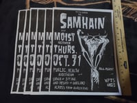 Samhain Oct 31st flyer poster (reprint)