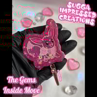 Image 1 of Pink Eevee Shaker Clip