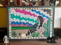 Image 1 of “Hopi Elder”, Large Acrylic on Canvas