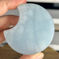 Image 4 of Aquamarine Moon With Stand (40A)