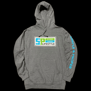 Image of S&P-“Garment Champs” 3-Color Hoodie (Charcoal)
