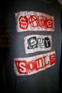 Image 2 of S.O.S “Ransom Notes” Hoodie