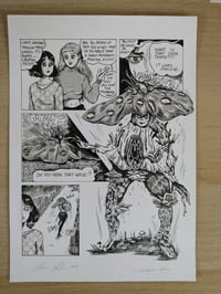 Image 1 of The Mushroom Man Original Art