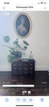 French Oak 12 Drawer Filing Cabinet 