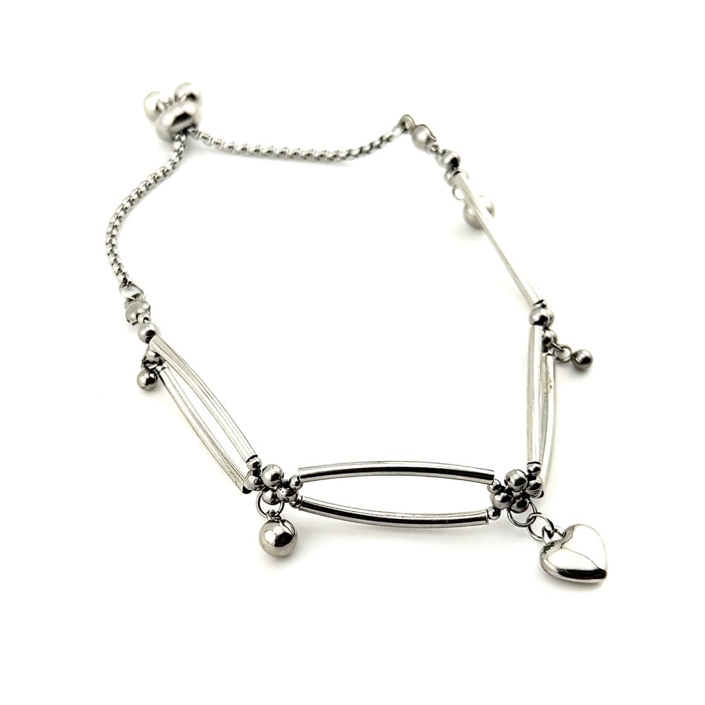 Image of Clover Heart Bracelet