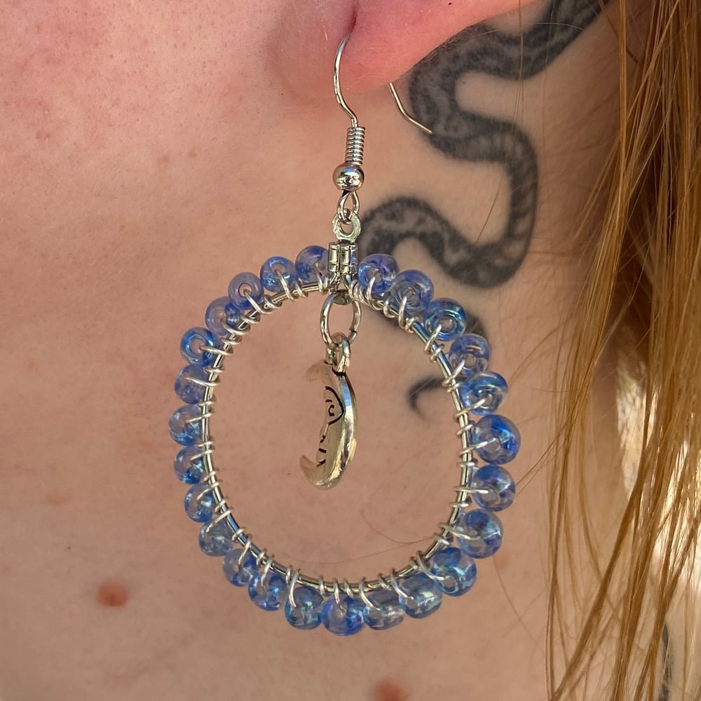 Image of moon dance earrings