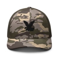 Image 1 of DIVINELY PROTECTED Camouflage trucker hat