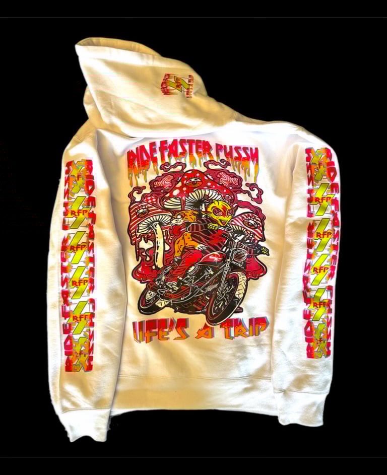 RFP Life’s A Trip 13.5 oz Legend Hoodie / White