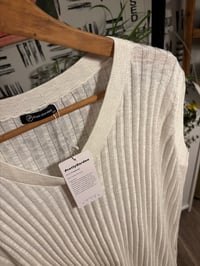 Image 2 of NWT cream oversized dress 