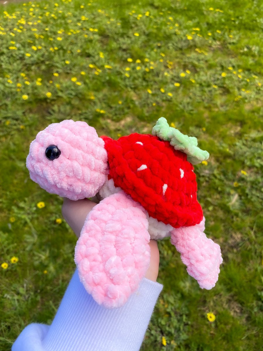 Amigurumi Rosy Turtle - Crochet Pattern ~ Crafty Kitty Crochet