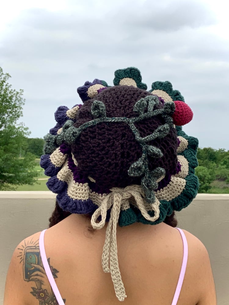 Image of ✧Berry Mary Mesh Hat