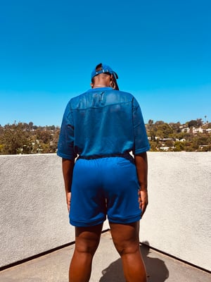 Image of Sporty Shorts Royal Blue 