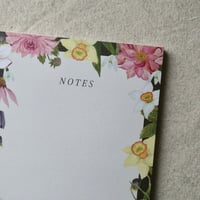 Image 3 of Summer Flowers A5 Notepad 
