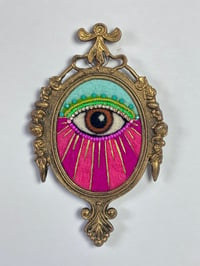 Image 3 of Mystic Eye - pink/magenta/mint green
