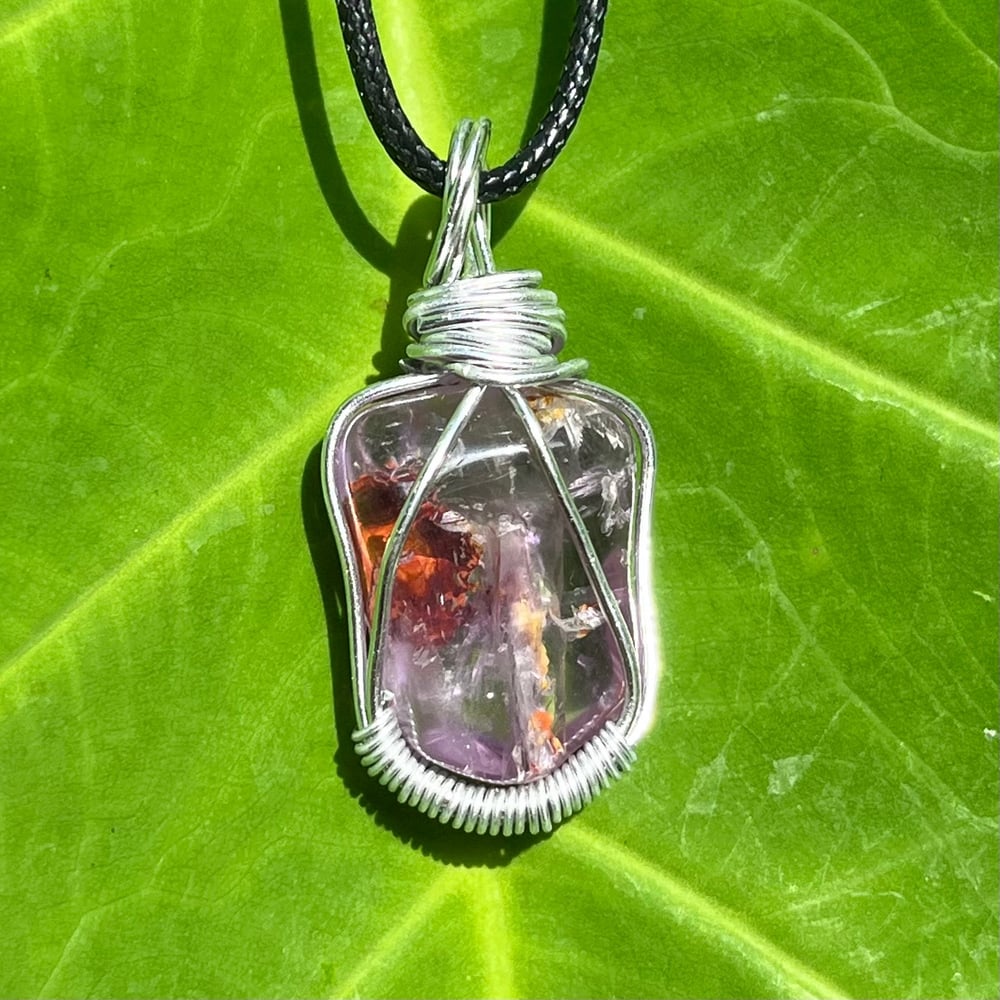 Image of amethyst pendant a