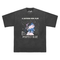 Image 7 of Perfect Blue Unisex Premium T-Shirt – Satoshi Kon Anime Shirts, Washed Cotton Tee