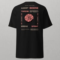 Image 3 of Basketball Court Masters" Unisex T-Shirt for Adults