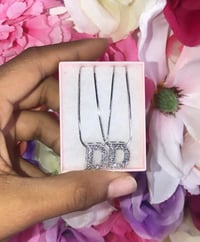Image 3 of Medium Initial Necklace