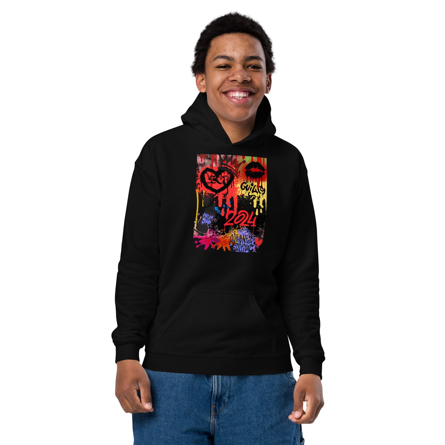 Image of Kids love Grafitti hoodie