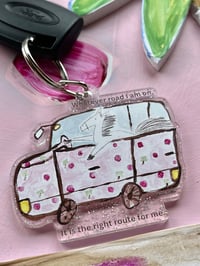 Image 1 of Pony advice car keyring 