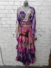 Image 17 of Wanderlust maxi skirt / bandeau Dress Pink sunset