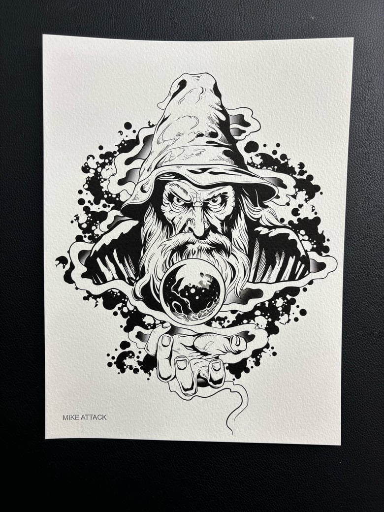 Image of Wizard print