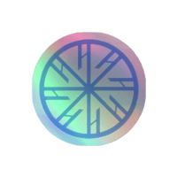 Image 1 of Holographic Wheel Sticker