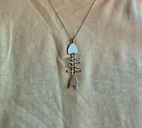 Image 5 of Sterling silver fish pendant