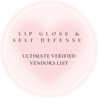 Image 1 of Lip Gloss, Puffy Keychain, Lip Gloss Holder, Self Defense Tools, etc.. Vendors List!