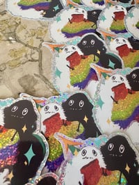 Image 2 of rainbow brush bug stickers 