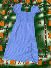 gingham dress 