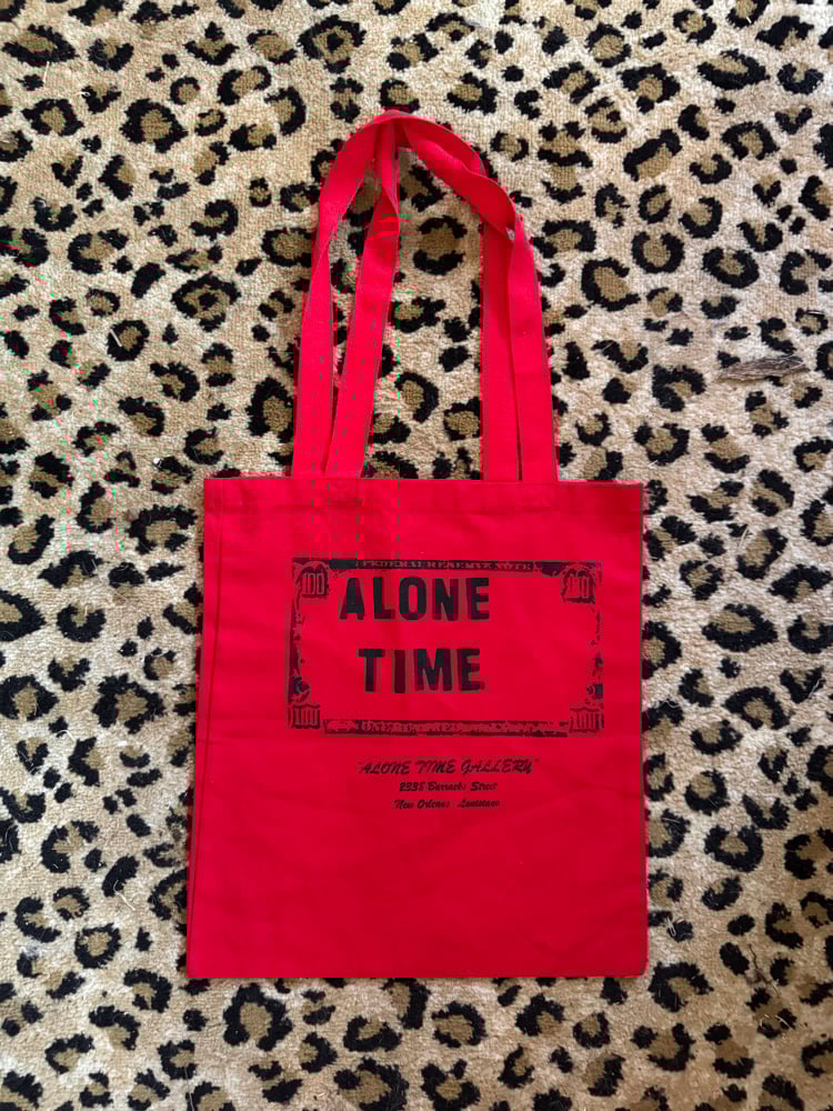 Image of ALONE TIME BIG MONEY TOTE