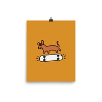 Image 1 of Kickflip Dog Print