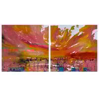 Image 1 of Pink Diptych 