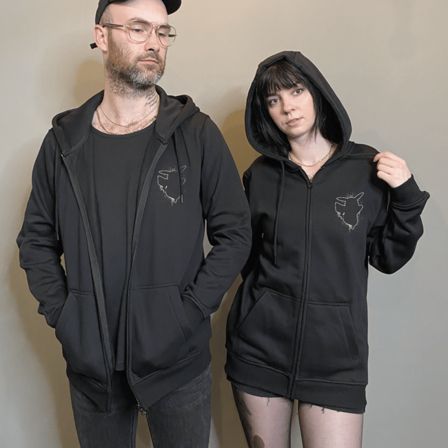 #025 Anatomy Zipper Jacket