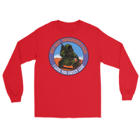 Image 1 of Dopesmoker's Club Riff Cult Long Sleeve Shirt Red