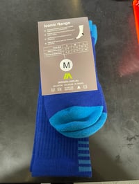 Image 1 of Plain Blue Socks 