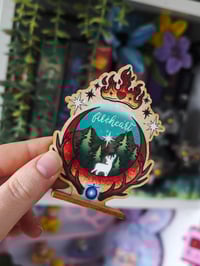 Standee de madera Fireheart Trono de Cristal