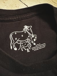 Image 4 of MAKE AHIMSA GREAT AGAIN Shirt Darkred 