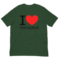 Image 3 of LOWER AZ I LOVE CHICANAS Unisex t-shirt