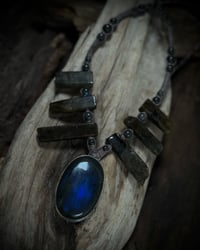 Image 2 of Labradorite necklace 