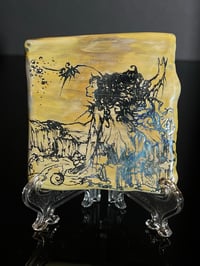 Image 1 of FishLady Mountain Glass Paper Tile Collaboration 