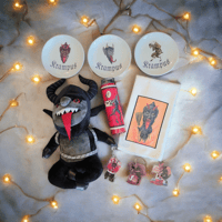 Image 1 of Krampus holiday gift box Krampusnacht naughty or nice Spooky Christmas