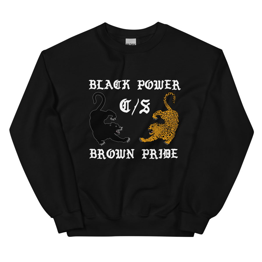 Image of Lower AZ Black Power Brown Pride Unisex Sweatshirt