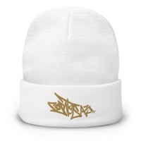 Image 2 of CortesNYC Knit Beanie – Gold Tag Edition
