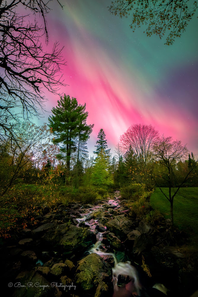Tioga Creek Northern Lights